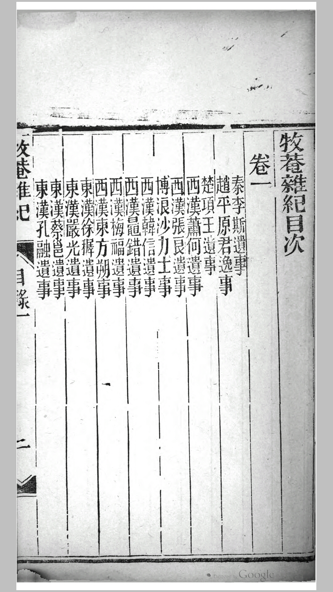 杂记