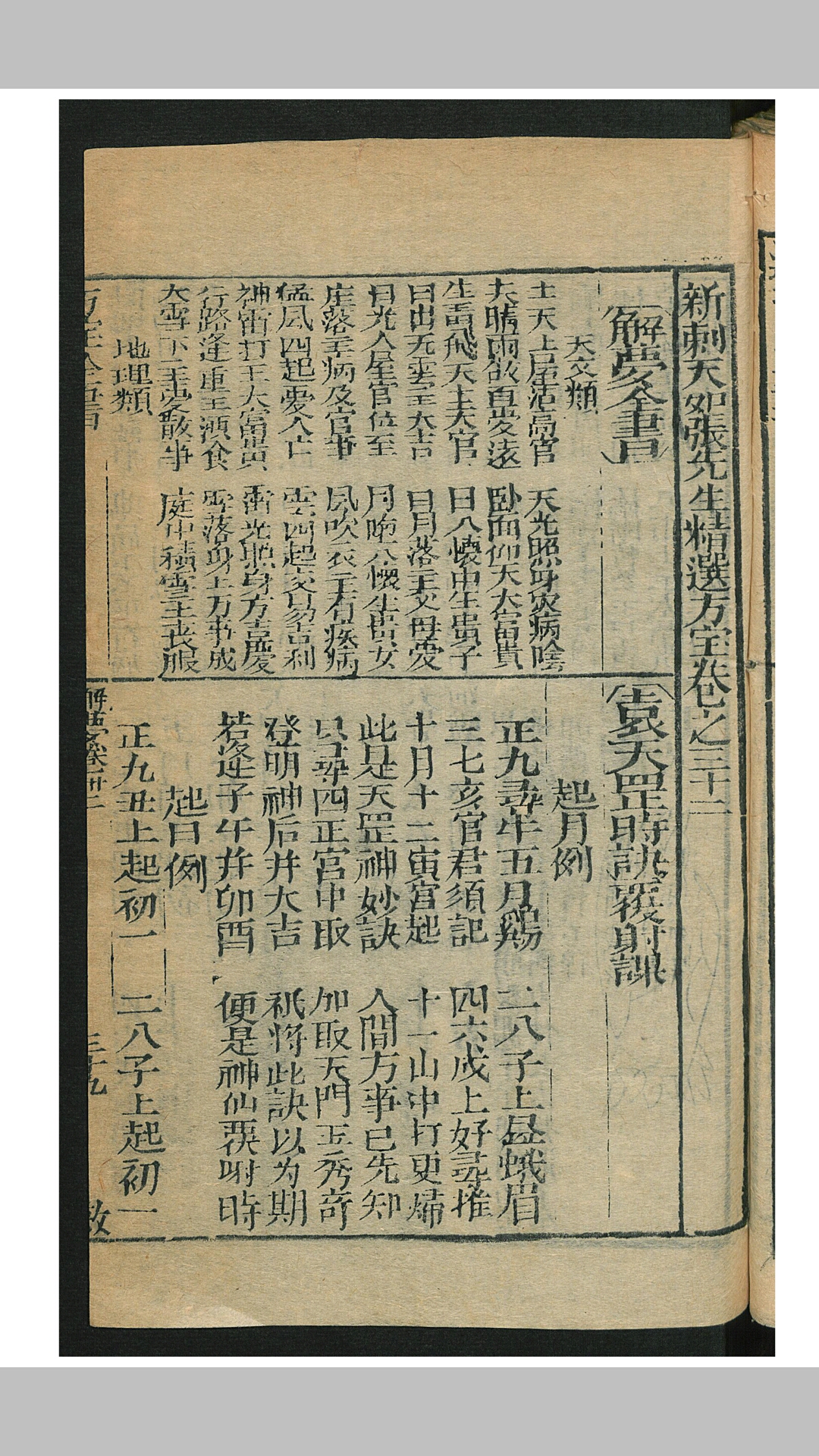 张