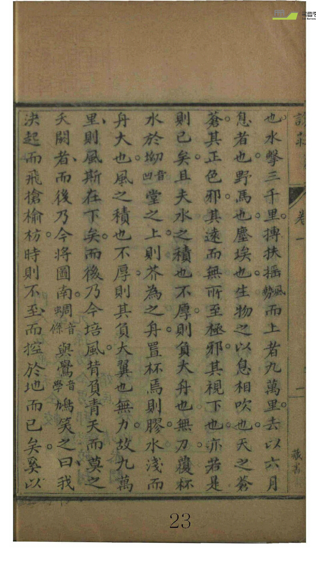 说