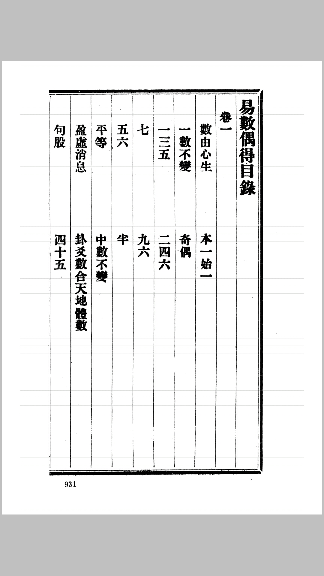 易数