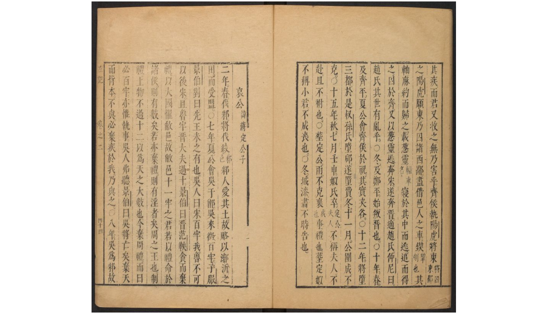 左记