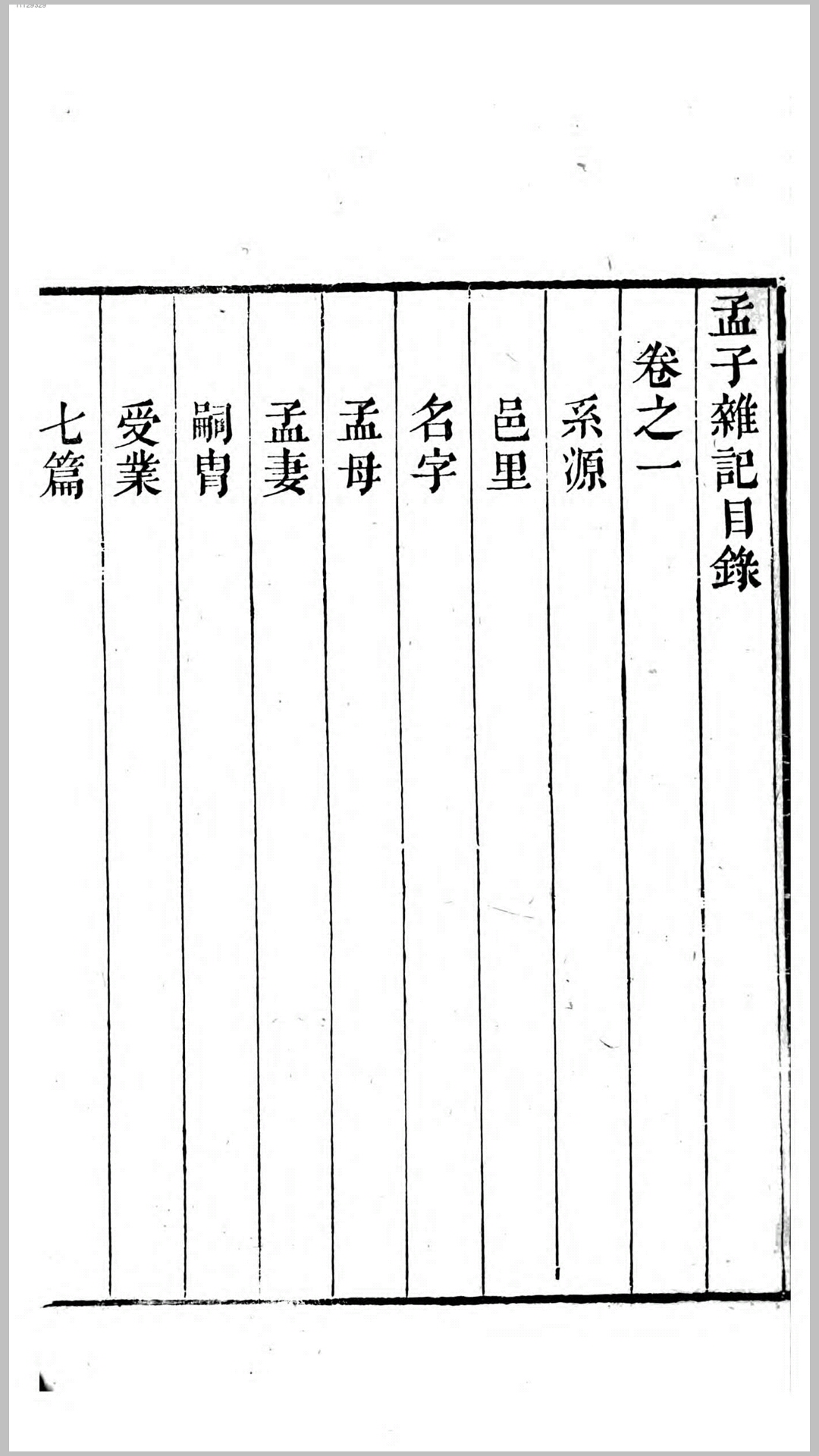 杂记