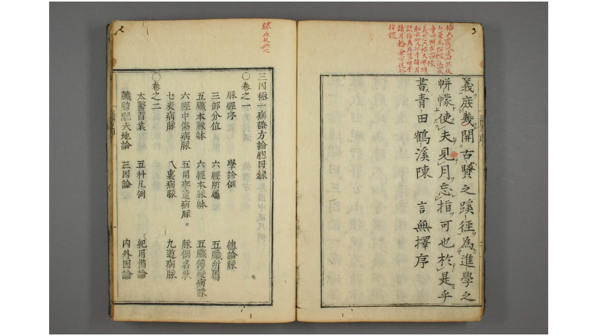 三因极一病证方论. 总目录 卷118 陈言 编