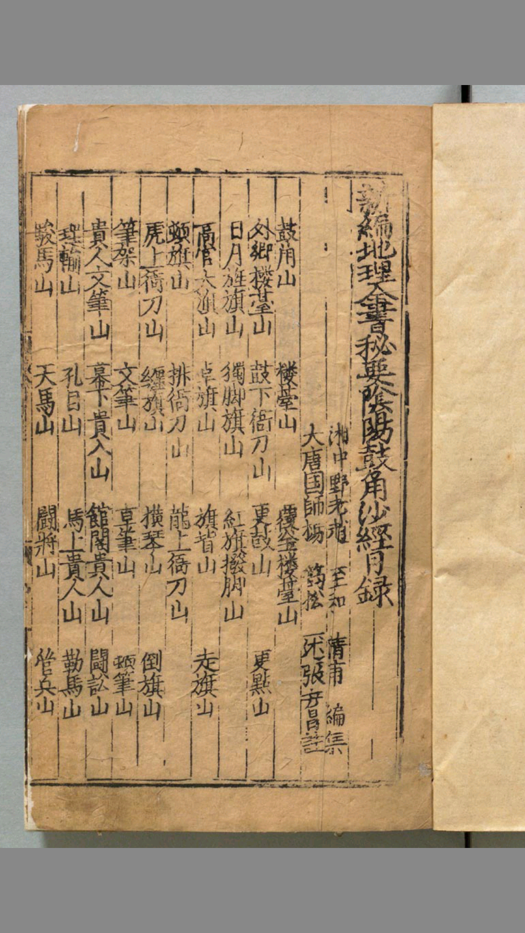地理全书.3册.明.赵至和辑.明刊本