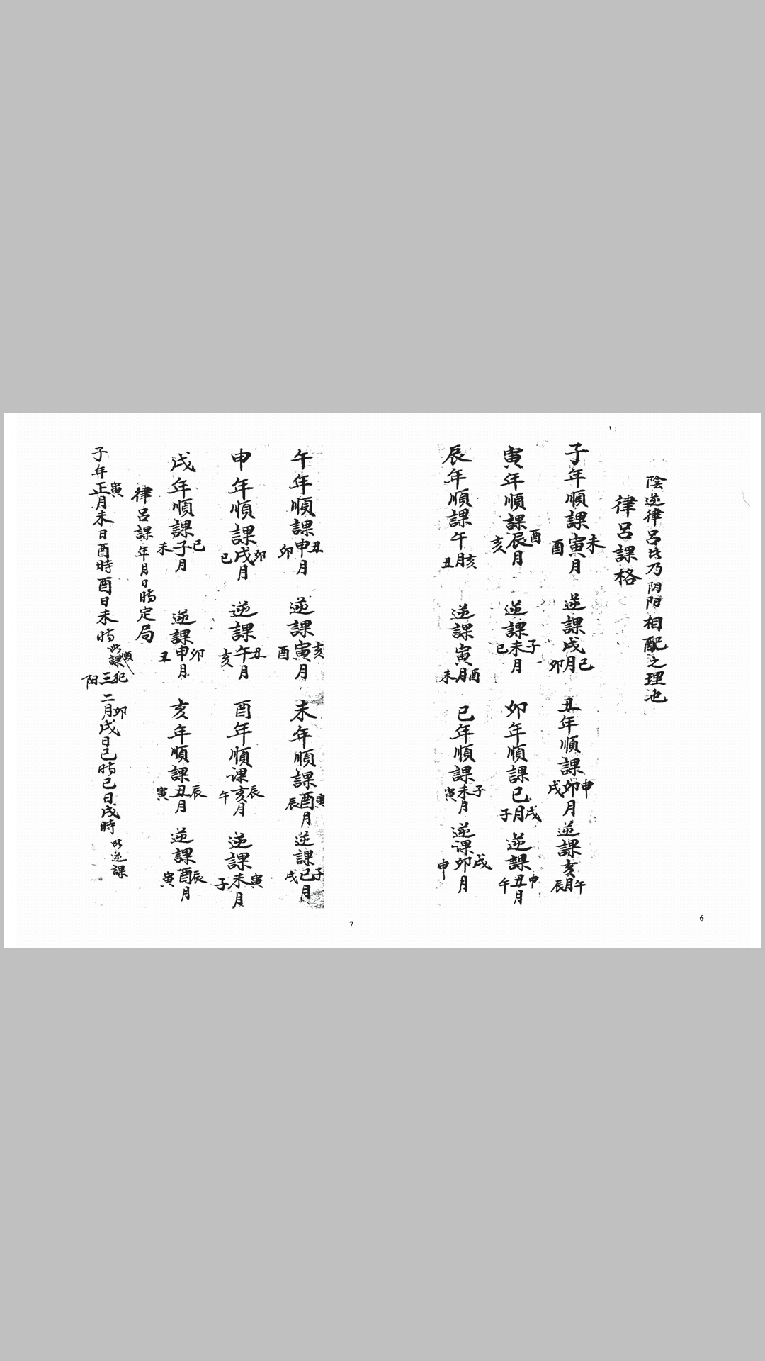 律
