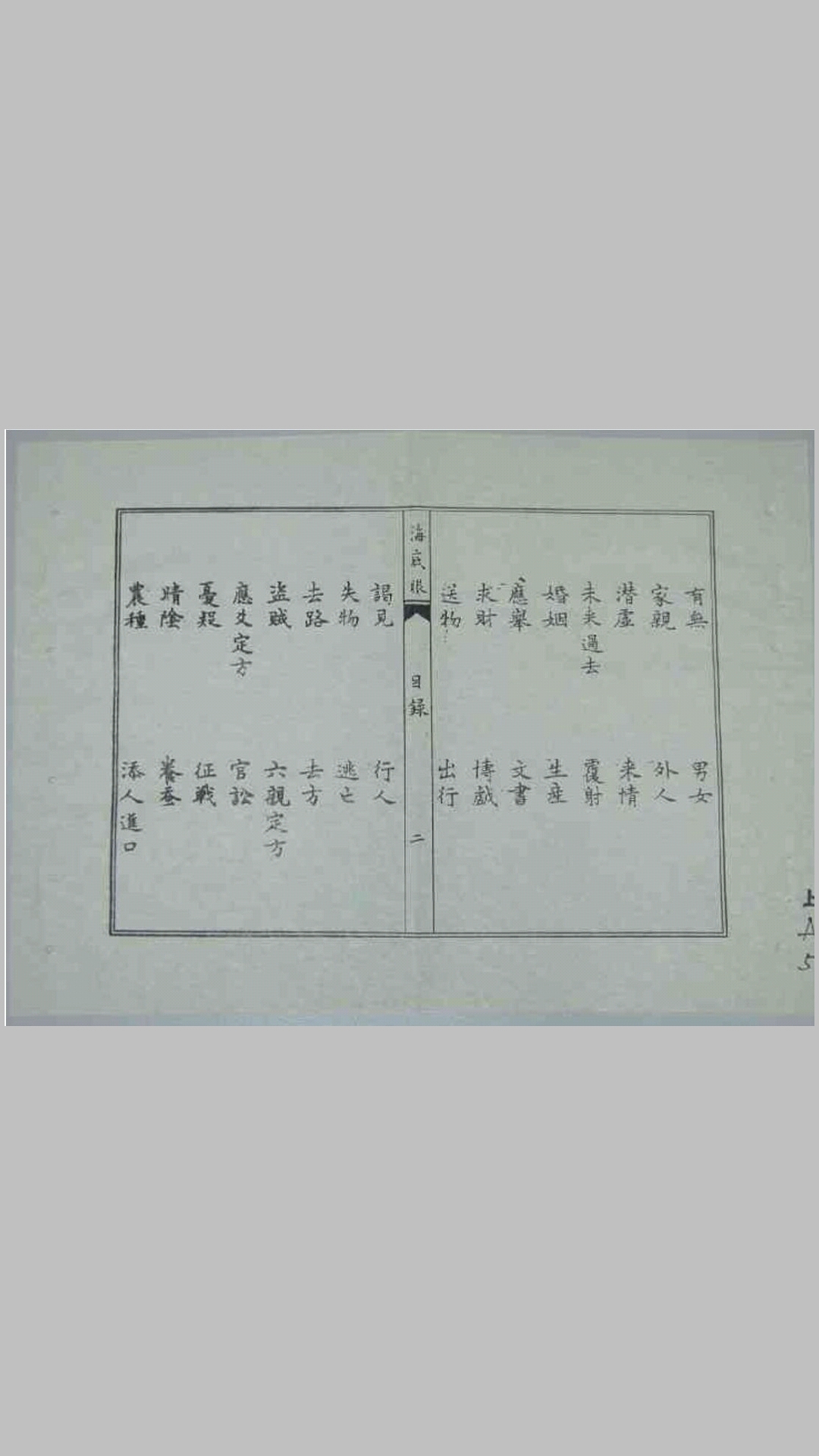 海底