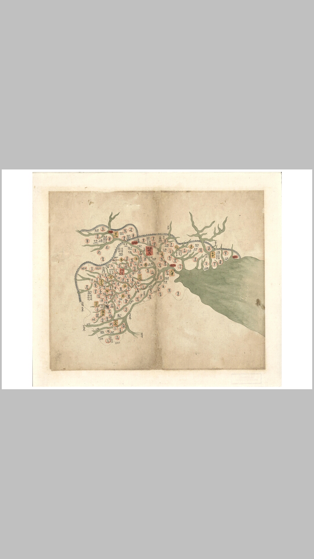 1754 年 大清分省舆图