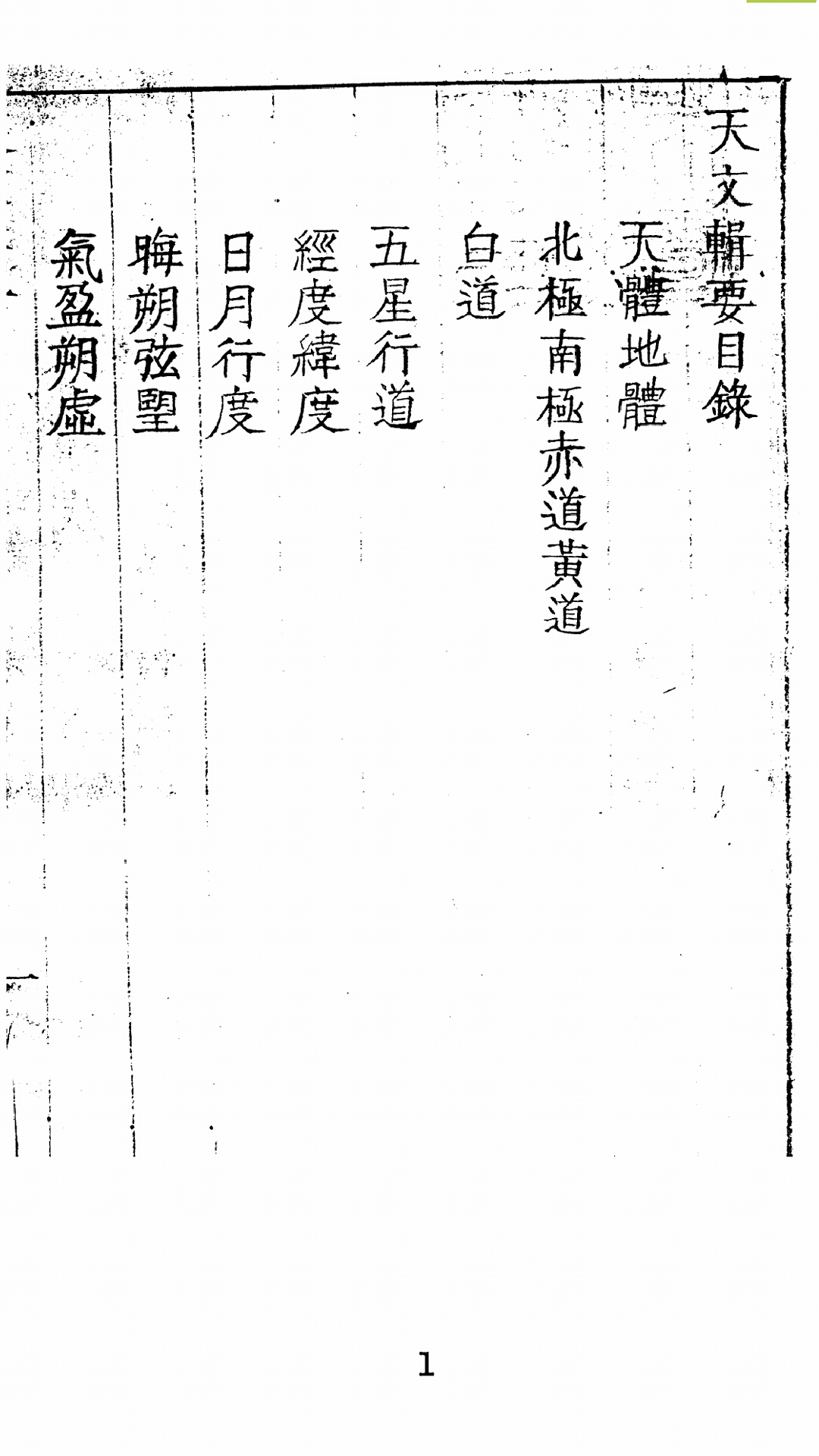 天文辑要