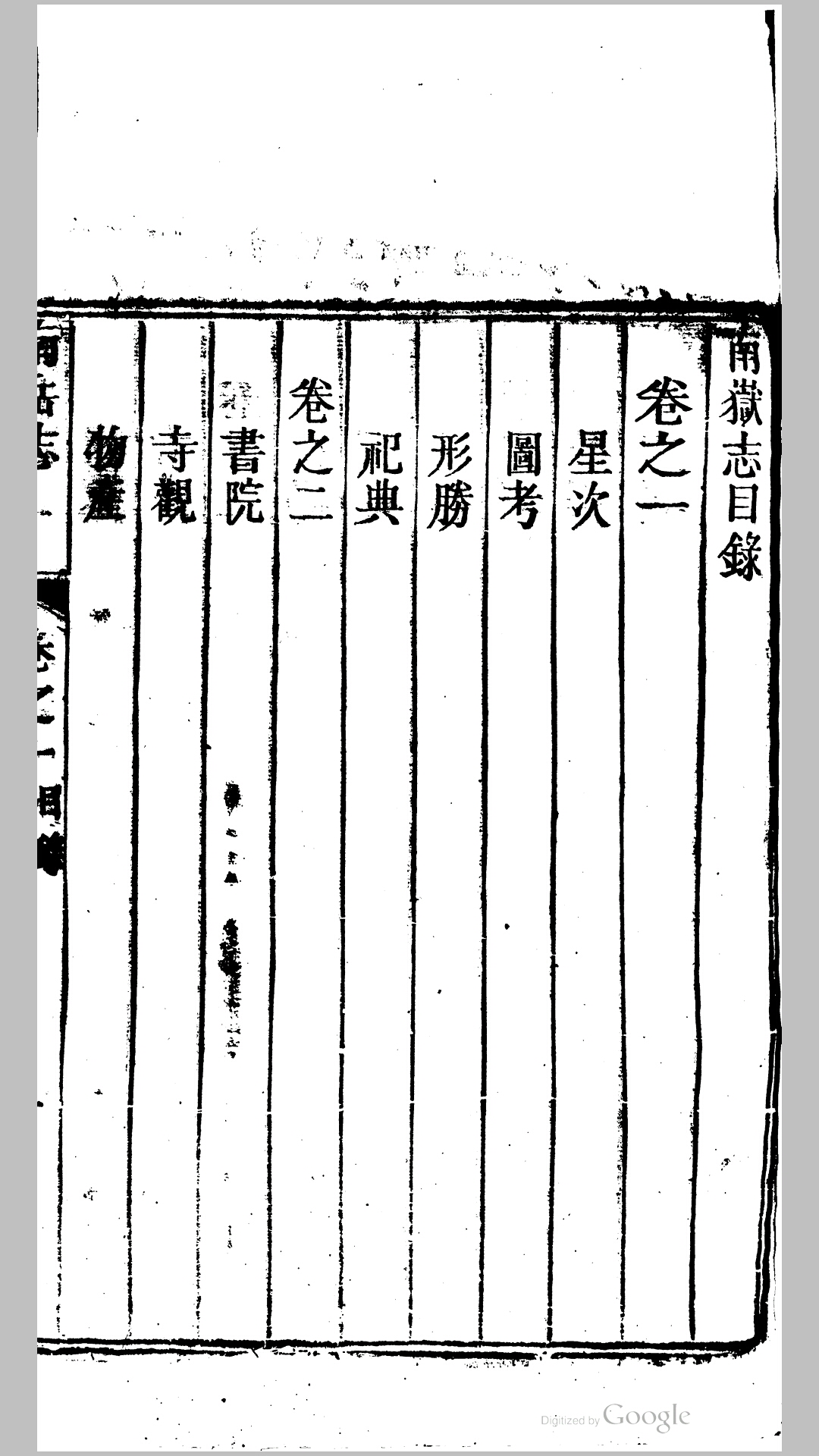 南岳志