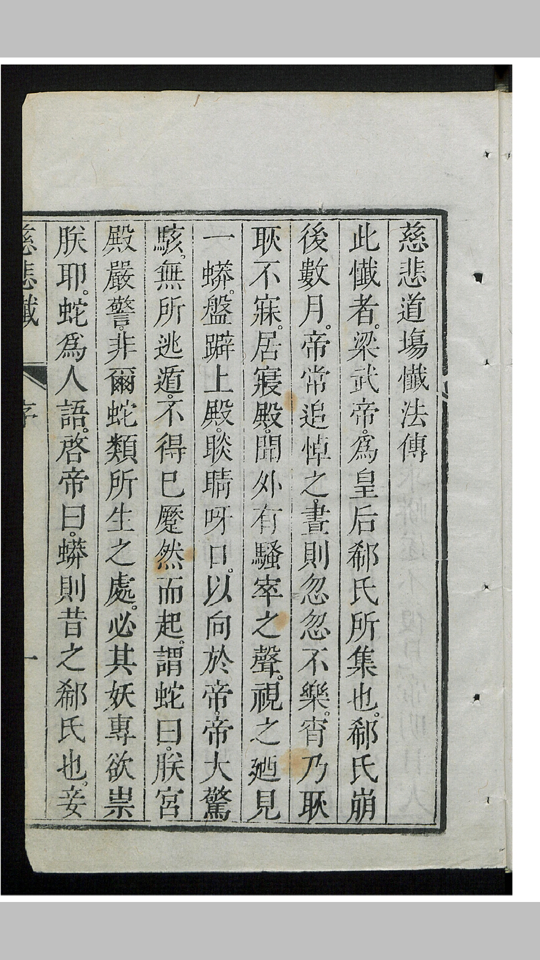慈悲道场忏法 10卷