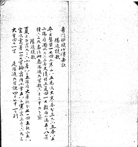 奇门秘授