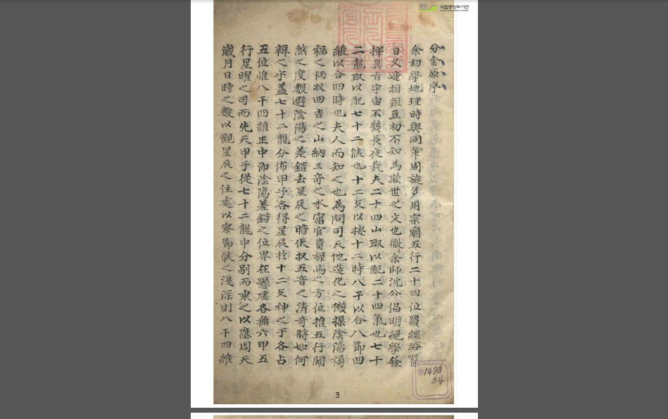 星盘通考（形势大照图）