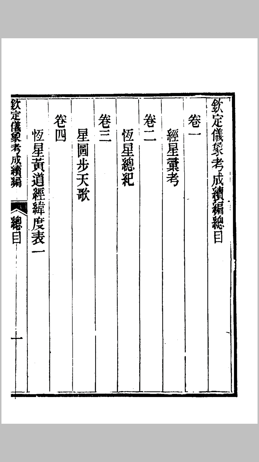 钦定仪象考成续编（共32卷）