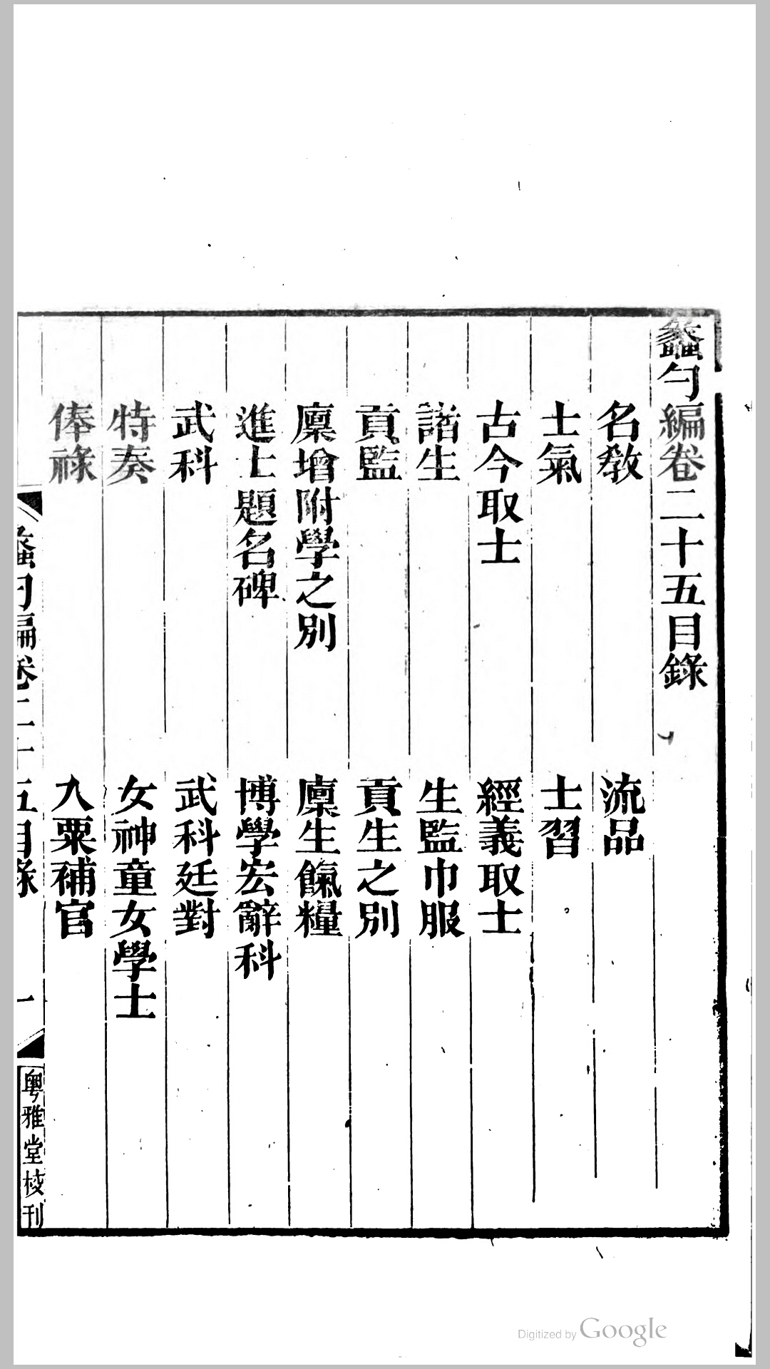 蠡勺编40卷.清.凌扬藻撰.清道光11年南海伍氏刊本