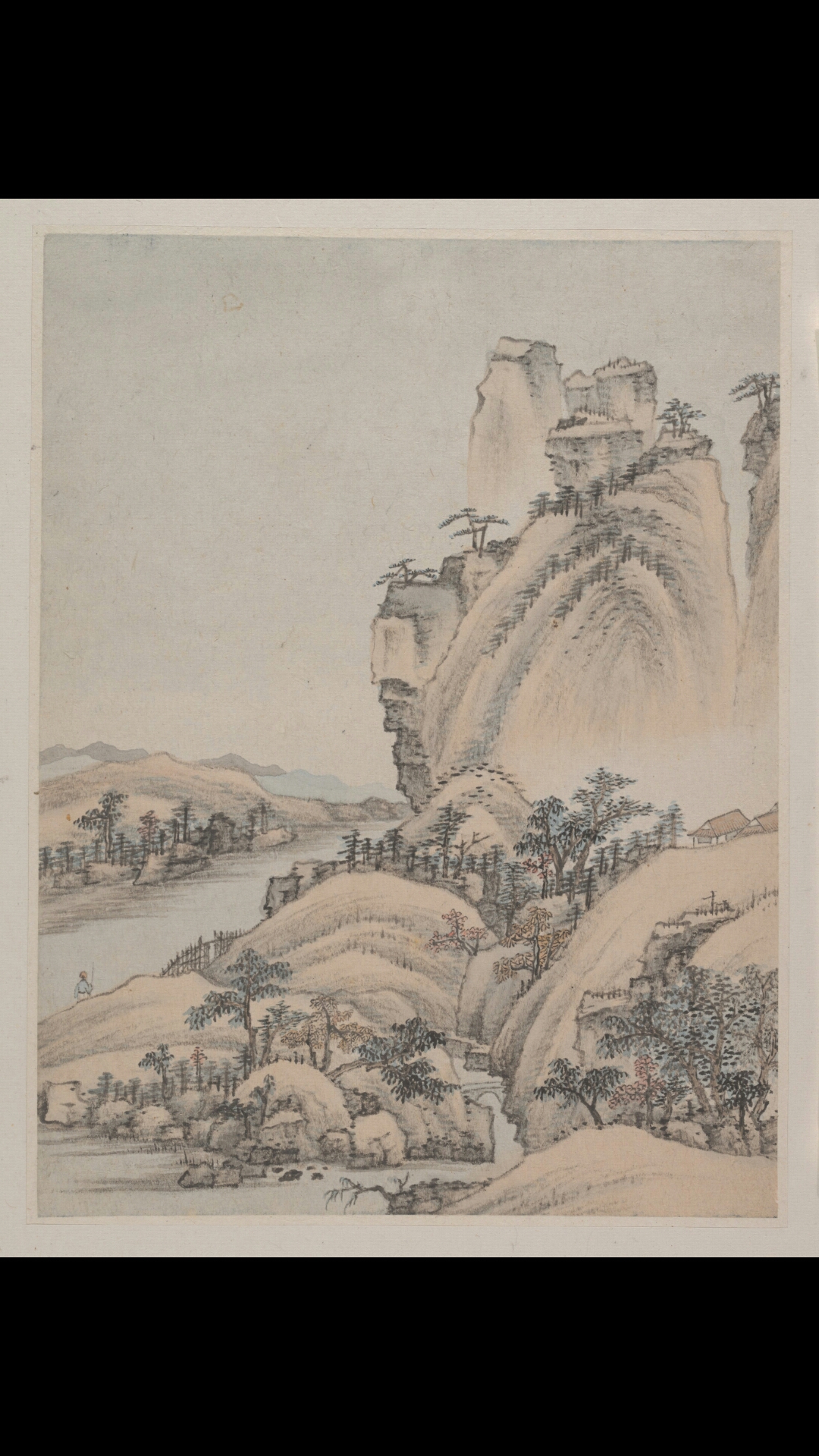 清  萧云从 山水册页