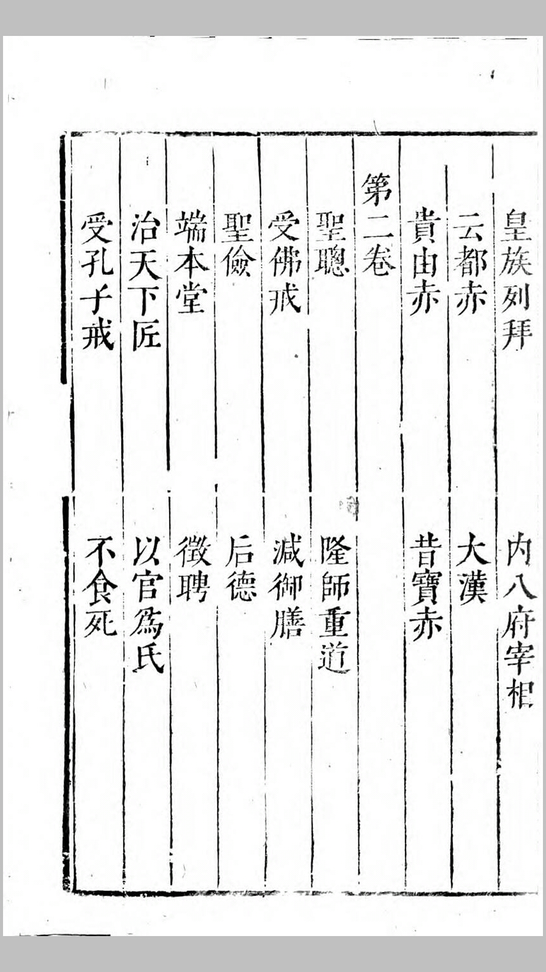录