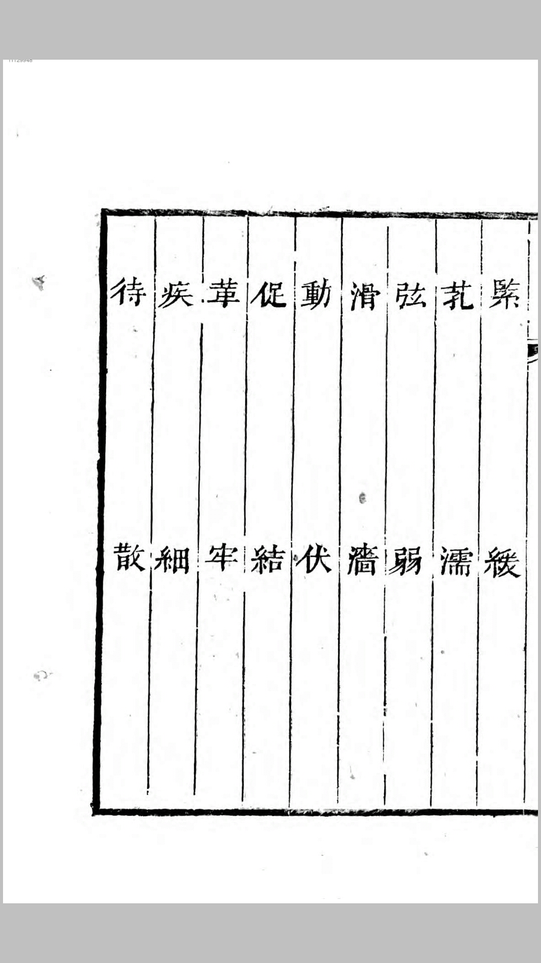 脉理